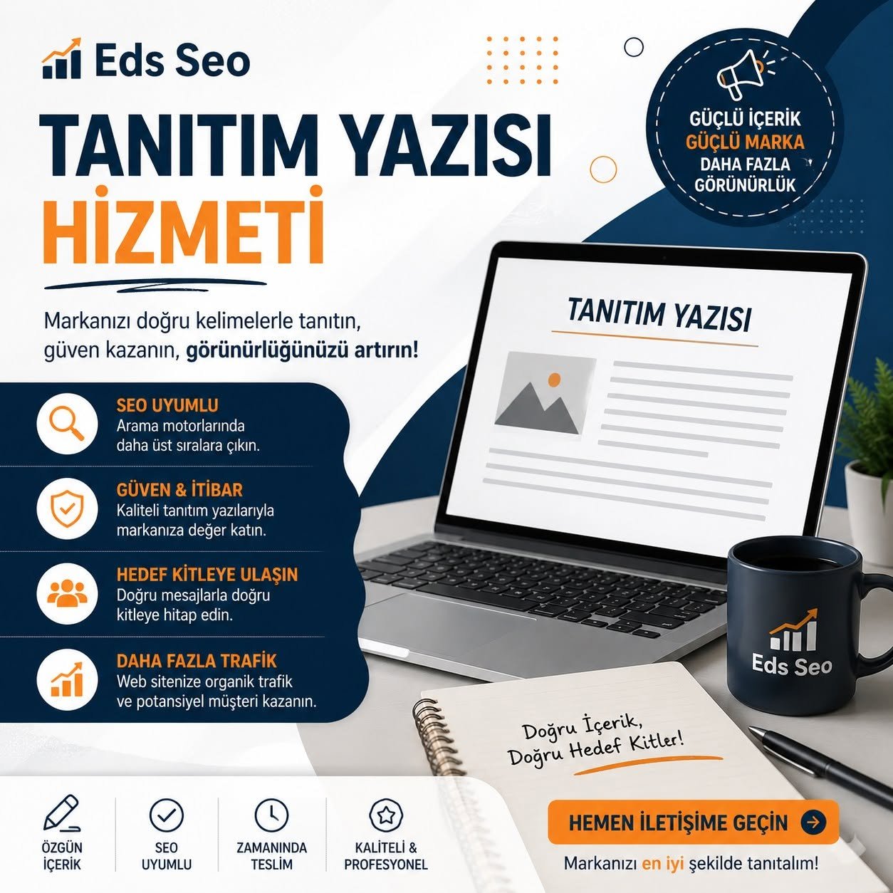 Eds Seo ile Tanıtım Yazıları
