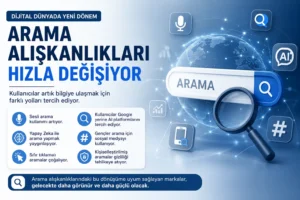 Yapay Zeka ile Arama Yapmak Artıyor